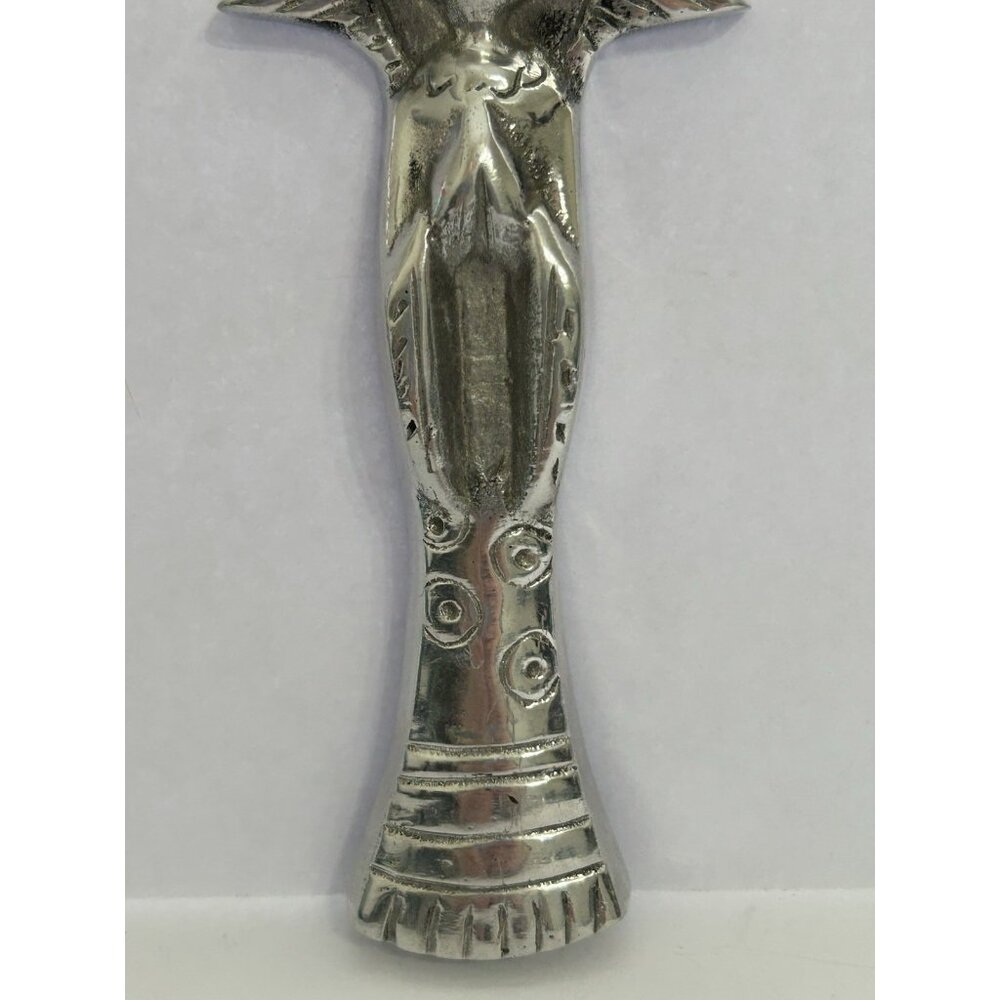 Vintage Mexican Praying Singing Angel 3D Relief Wall Hanger Religious Decor - Picture 3 of 5